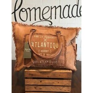 Myra L'Atlantique Weekender Bag in Bourbon | Large Travel Bag | Overnight Bag
